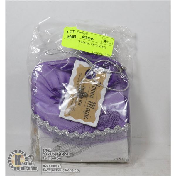 NEW HENNA MAGIC TATTOO KIT