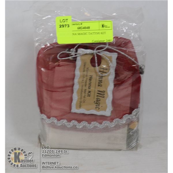 NEW HENNA MAGIC TATTOO KIT