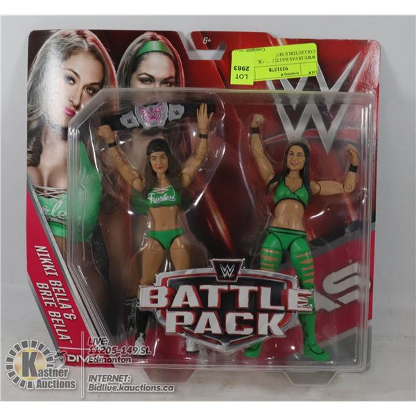 WWE DIVAS BATTLE PACK COLLECTIBLE SET