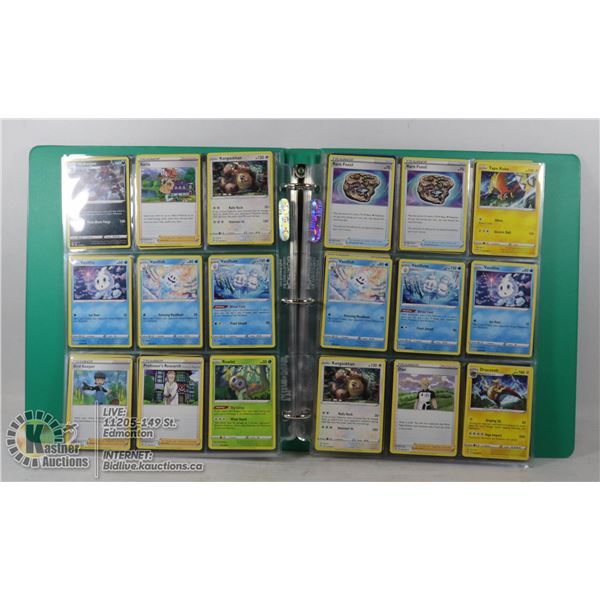 180 POKEMON COLLECTORS CARDS IN BINDER