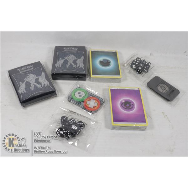 LOT OF VARIOUS POKEMON COLLECTIBLES ETC.