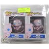Image 1 : x2 POKEMON POP "MEW" COLLECTIBLE FIGURES, NEW