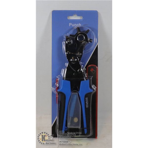 PROFESSIONAL HEAVY DUTY LEATHER HOLE PUNCH