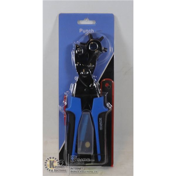 PROFESSIONAL HEAVY DUTY LEATHER HOLE PUNCH