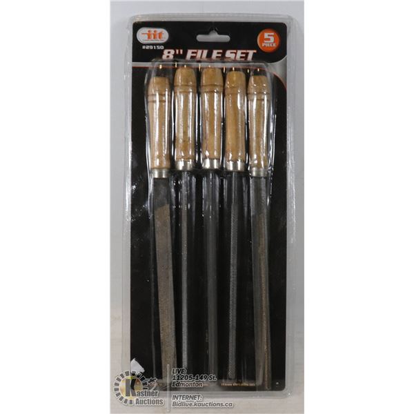 5 PCS 8" FILE SET