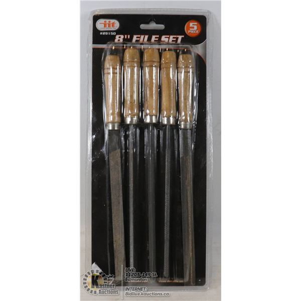 5 PCS 8" FILE SET