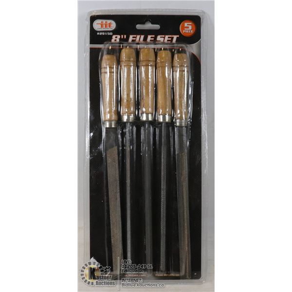 5 PCS 8" FILE SET