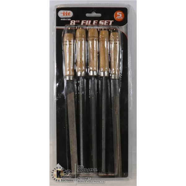 5 PCS 8" FILE SET