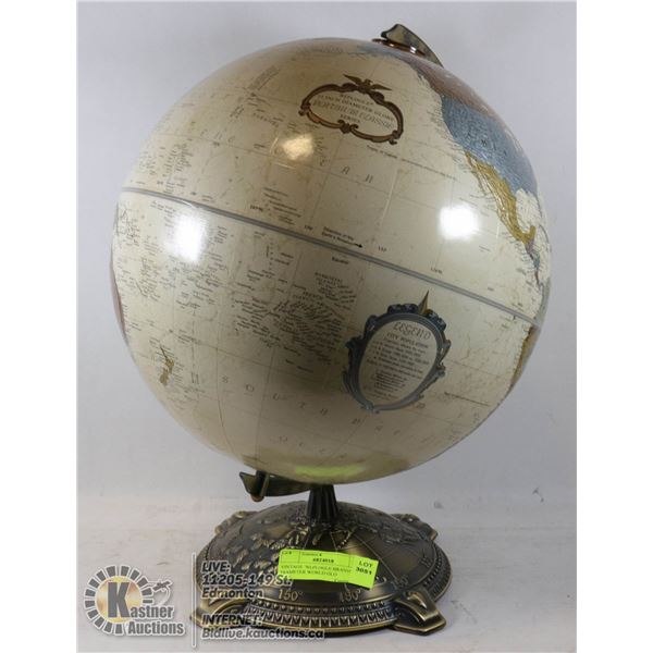 VINTAGE "REPLOGLE BRAND" 12" DIAMETER WORLD GLO