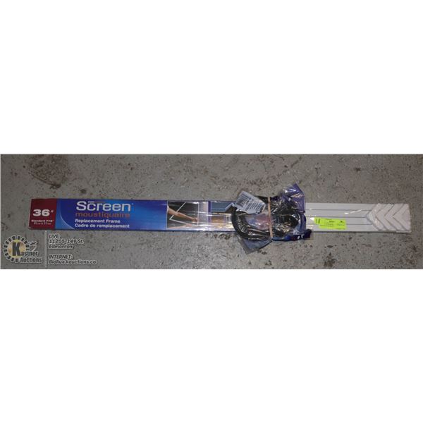 NEW 36" SCREEN REPLACEMENT KIT WITH BAG OF SPLINE