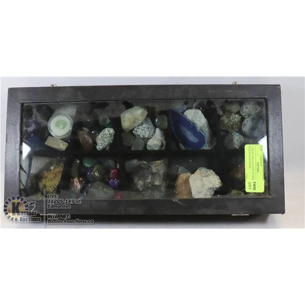 LARGE COLLECTION OF SEMI PRECIOUS STONES
