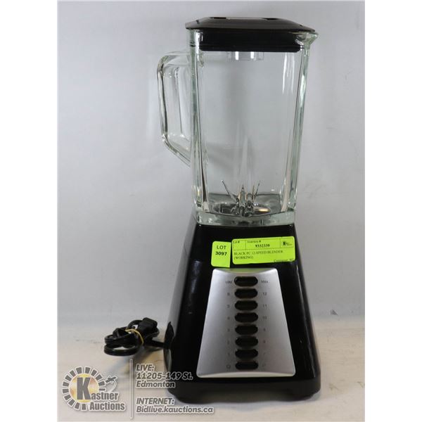 BLACK PC 12-SPEED BLENDER (WORKING)