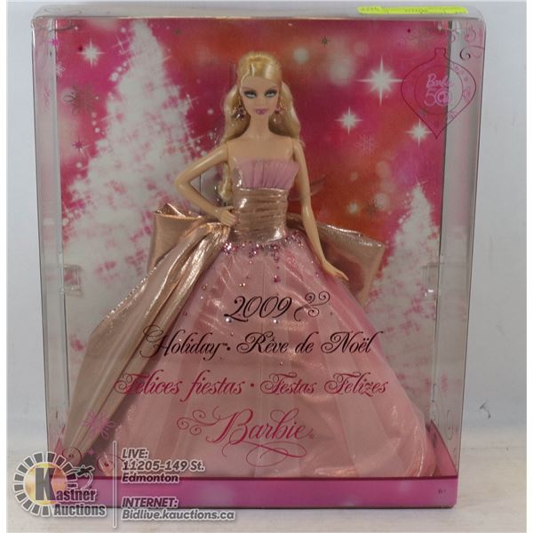 2009 HOLIDAY BARBIE UNOPENED - VERY GOOD CONDITION