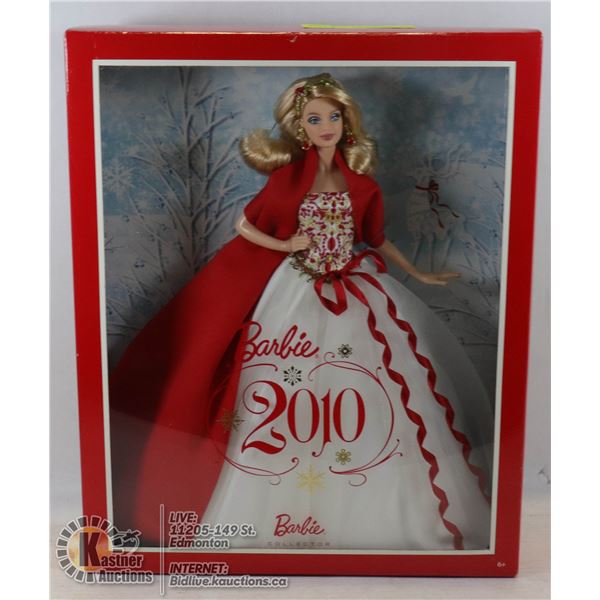 2010 HOLIDAY BARBIE UNOPENED - VERY GOOD CONDITION