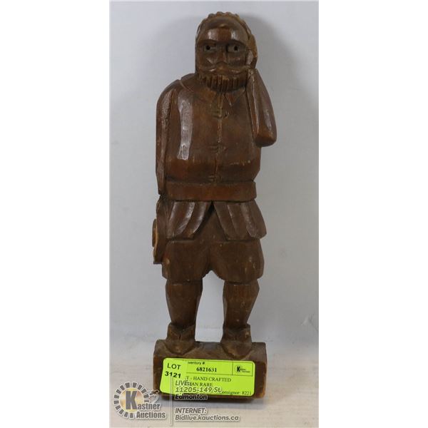 FOLK ART - HAND CRAFTED PIONEER MAN RARE