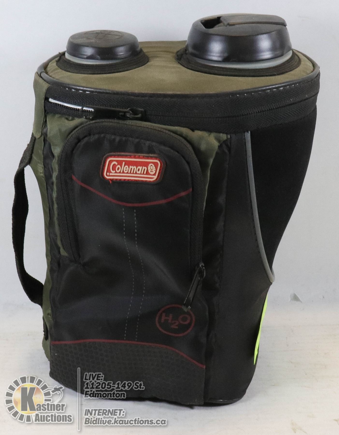 COLEMAN WATER CONTAINER W/ COOLING COMPARTMENT