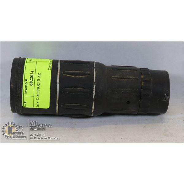 16 X 52 MONOCULAR