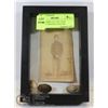 Image 1 : RARE AMERICAN CIVIL WAR FRAMED ORIGINAL PICTURE OF UNION SOLDIER WITH UNIFORM BUTTON AND TWO ORIGINA