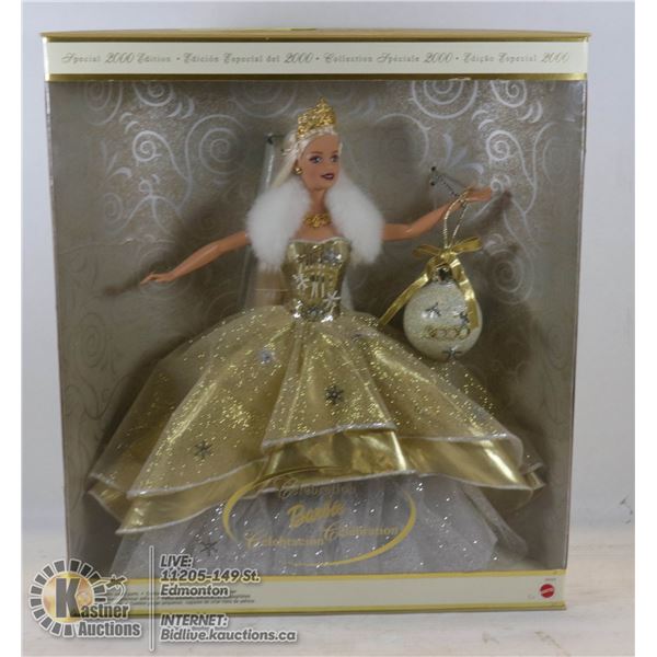 2000 HOLIDAY BARBIE UNOPENED - VERY GOOD CONDITION