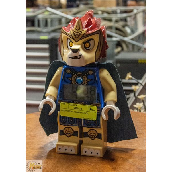 LEGO CHIMA ALARM CLOCK BATTERY OPERATED