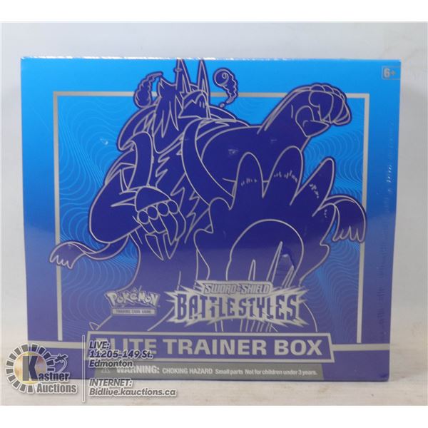POKEMON BATTLE STYLES ELITE TRAINER BOX BOOSTERS E
