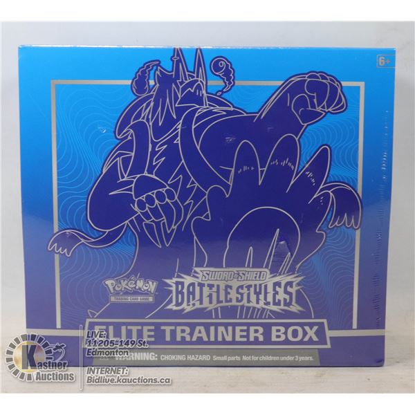 POKEMON BATTLE STYLES ELITE TRAINER BOX BOOSTERS E