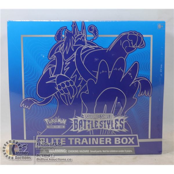POKEMON BATTLE STYLES ELITE TRAINER BOX BOOSTERS E