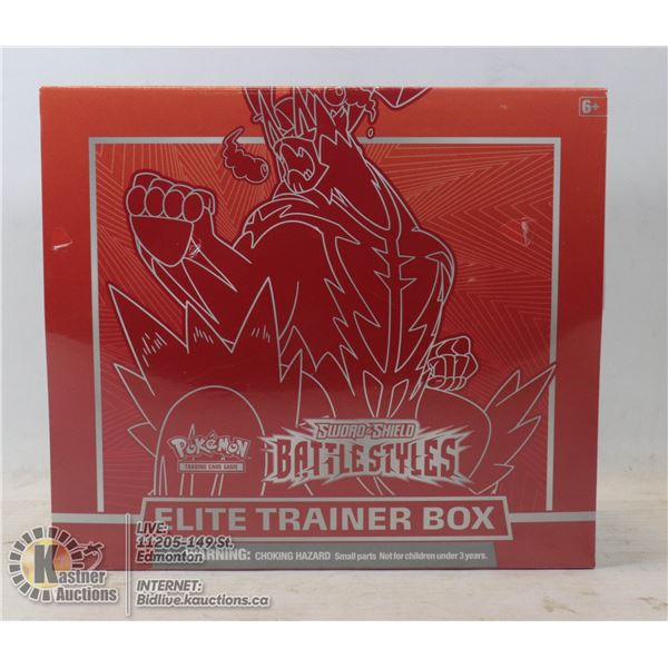 POKEMON BATTLE STYLES ELITE TRAINER BOX BOOSTERS E