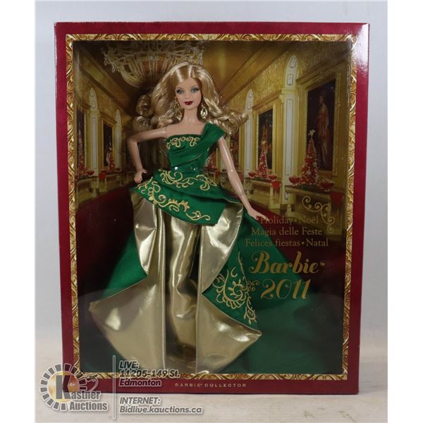 2011 HOLIDAY BARBIE UNOPENED - GOOD CONDITION