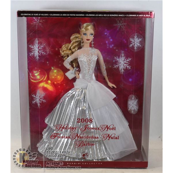 2008 HOLIDAY BARBIE UNOPENED - VERY GOOD CONDITION