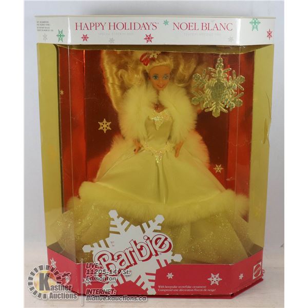 1989 HOLIDAY BARBIE UNOPENED - GOOD CONDITION