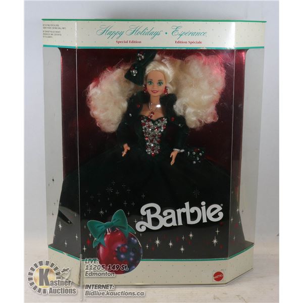 1991 HOLIDAY BARBIE UNOPENED - GOOD CONDITION