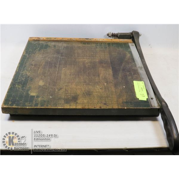 12 INCH PAPER CUTTER
