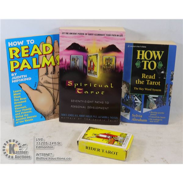 TAROT CARDS AND BOOKS