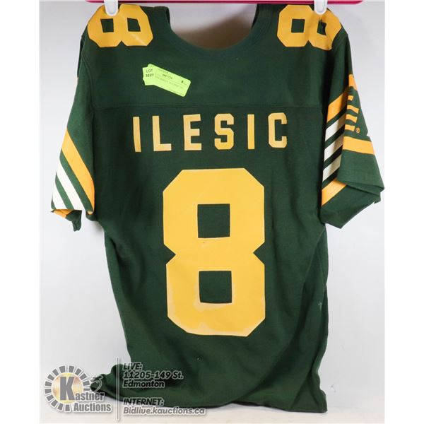 EDMONTON JERSEY "8 LLESIC" SZ SMALL