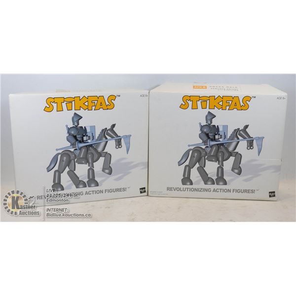 2 NEW BOXED ARMORED KNIGHTS