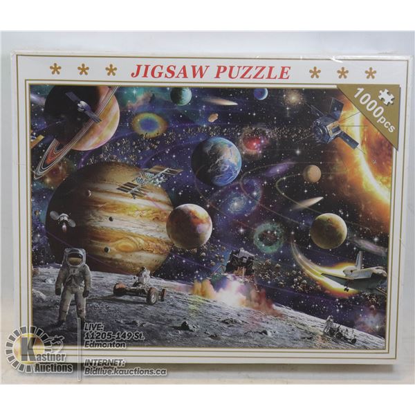 1000 PCS SPACE AND PLANETS JIGSAW PUZZLE