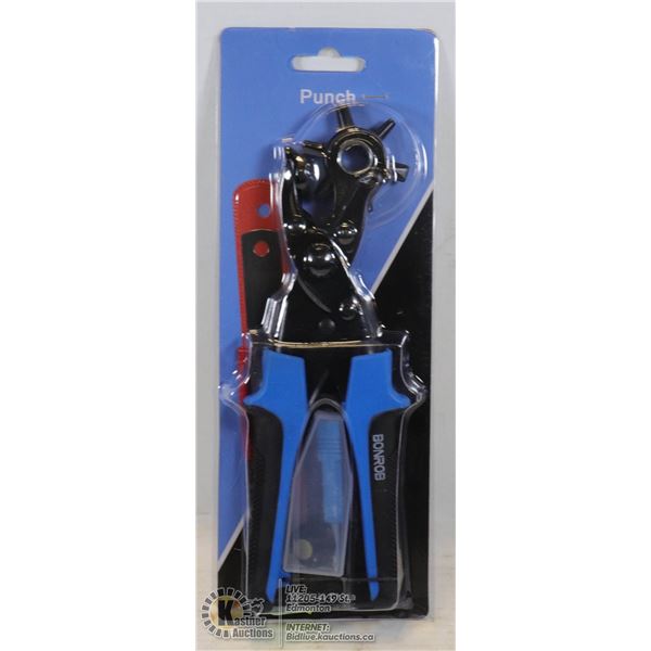 PROFESSIONAL HEAVY DUTY LEATHER HOLE PUNCH