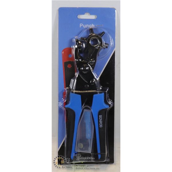 PROFESSIONAL HEAVY DUTY LEATHER HOLE PUNCH