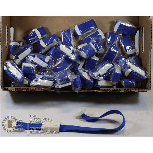 FLAT OF ELASTIC STRAPS WITH BUCKLES