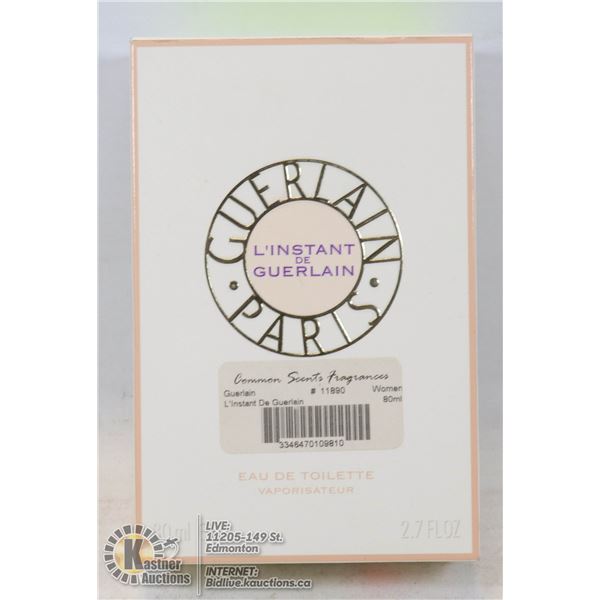 AUTHENTIC APPROX 95% FULL L'INSTANT DE GUERLAIN BY GUERLAIN, EAU DE TOILETTE, 80ML, WOMANS SPRAY