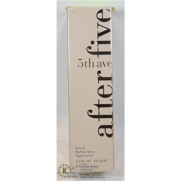 AUTHENTIC ELIZABETH ARDEN FULL 5TH AVE AFTER FIVE BY ELIZABETH ADREN 125 ML, EAU DE PARUM SPRAY AUTH