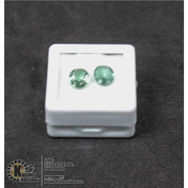 #179-GREEN AMETHYST GEMSTONES 7 X 9mm 2.85ct JEWELRY/ UNTREATED/ OVAL