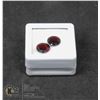 Image 1 : #175-DARK RED GARNET GEMSTONES 8mm/ 3.88ct JEWELRY/ UNTREATED/ ROUND