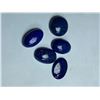 Image 1 : #67-NATURAL LAPIZ LAZULI 116.85ct JEWELRY/ SILVER PLATED/ HEALING MINERAL