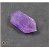Image 1 : #267-NATURAL AMETHYST 2 POINT 26 x 52.3mm JEWELRY/ HEALING MINERAL/ 38.44g