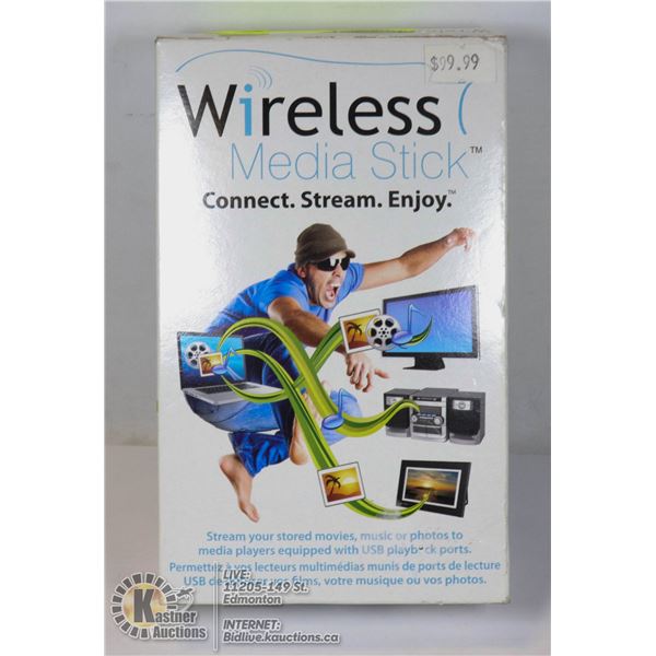 NEW HSTI WIRELESS MEDIA STICK USB
