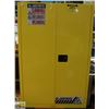 Image 1 : 65" X 43" JUSTRITE LIQUID STORAGE CABINET