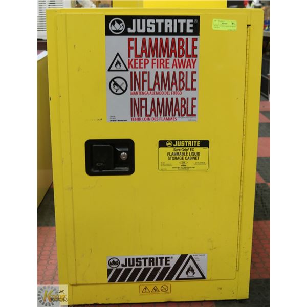 36" X 24" JUSTRITE LIQUID STORAGE CABINET