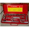 Image 1 : 24 PIECE SOCKET WRENCH SET 1/2" DRIVE